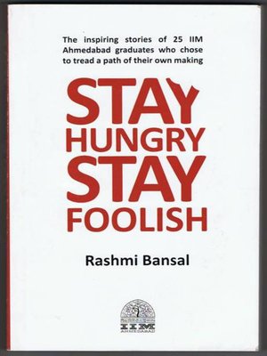 cover image of Stay Hungry Stay Foolish